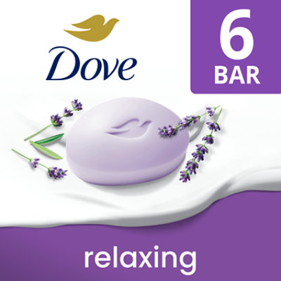 Dove Purely Pampering Beauty Bar Relaxing Lavender - 6-4 Oz - Image 2