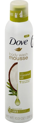 Dove Shower Mousse Coco Oil - 10.3 Oz - Image 3