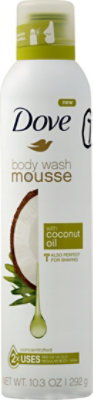Dove Shower Mousse Coco Oil - 10.3 Oz - Image 2