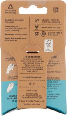 Dr Tungs Floss Charcl Activtd Vegn - 30 Yard - Image 5