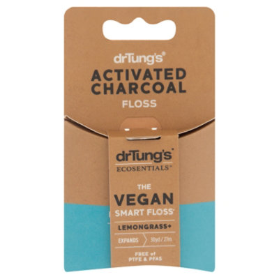 Dr Tungs Floss Charcl Activtd Vegn - 30 Yard - Image 1