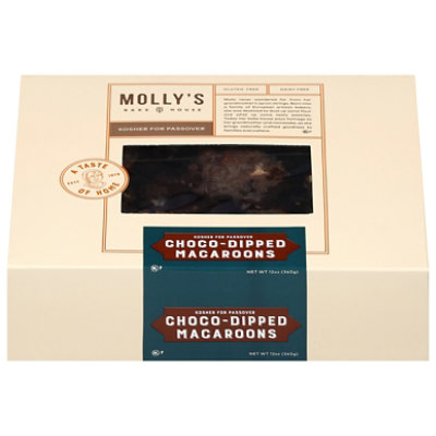 Mollys Chocolate Dipped Macaroons - 12 Oz - Image 2
