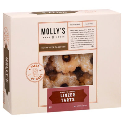 Mollys Linzer Tarts - 10 Oz - Image 1