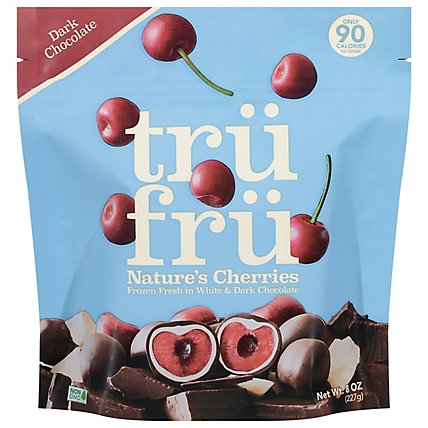 Tru Fru Cherries In White Dark Chocolate - 8 Oz - Image 3