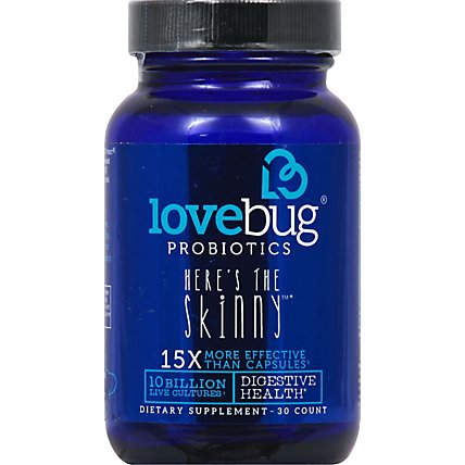 Lovebug Probiotics Probiotics The Skinny - 30 Count - Image 2
