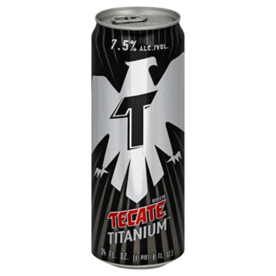 Tecate Titanium In Cans - 24 Fl. Oz. - Image 2
