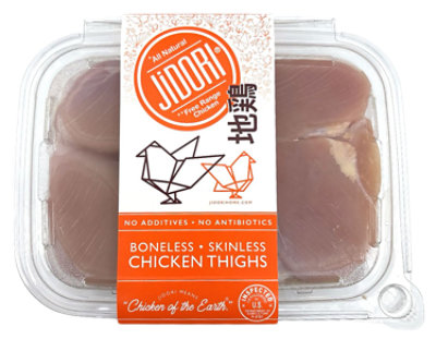 Jidori Chicken Thigh Boneless Skinless - 1.5 Lbs - Image 1