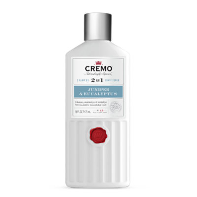Cremo 2-in-1 Juniper & Eucalyptus Scent Shampoo - 16 Oz - jewelosco