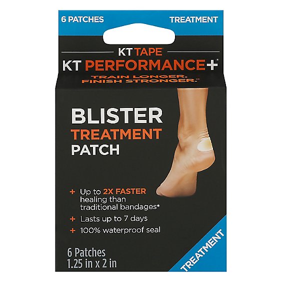 Kt Tape Blister Treatment - 6 Count