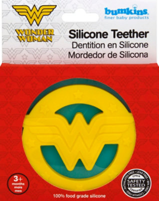 Bumkins Silicone Teether Dc Comics Wonder Woman - Each - Image 2