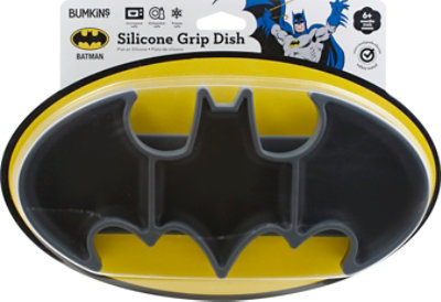 Bumkins Silicone Toddler Grip Dish Dc Comics Batman - Each - Image 2