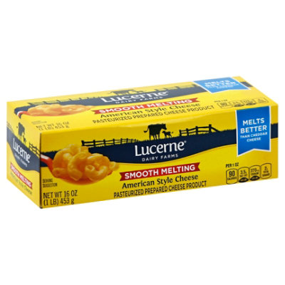 Lucerne American Style Cheese Product Loaf - 1 Lb - Image 1