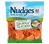 Nudges Natural Dog Treats Simply Sliced Made With Chicken Breast - 12 Oz