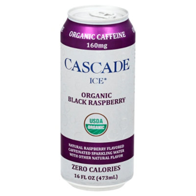 Cascade Ice Organic Caff Black Raspberry - 16 Fl. Oz. - Image 3