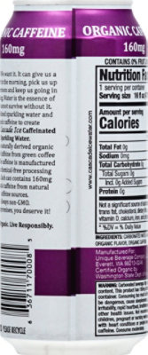 Cascade Ice Organic Caff Black Raspberry - 16 Fl. Oz. - Image 6