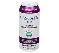 Cascade Ice Organic Caff Black Raspberry - 16 Fl. Oz.