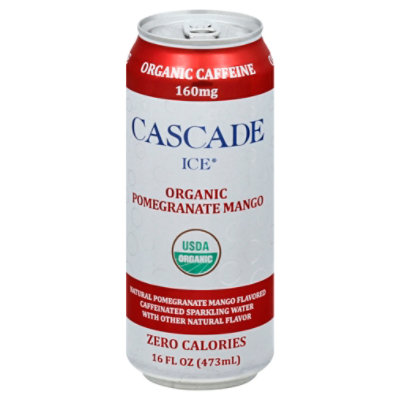 Cascade Ice Organic Caff Pom Mango - 16 Fl. Oz. - Image 3