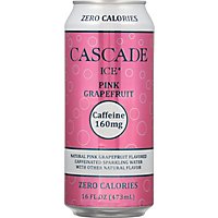Cascade Ice Organic Pink Grapefruit Caffeine - 16 Fl. Oz. - Image 2