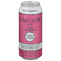 Cascade Ice Organic Pink Grapefruit Caffeine - 16 Fl. Oz. - Image 1