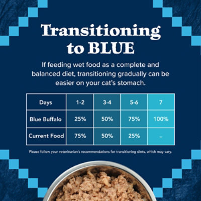 Blue Buffalo Wilderness High Protein Grain Free Wet Food For Adult Cats 7+ Chicken Recipe - 5.5 Oz - Image 8