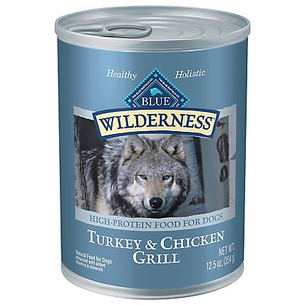 Blue Wilderness Dog Trky & Chkn Grill - 12.5 Oz - Image 3