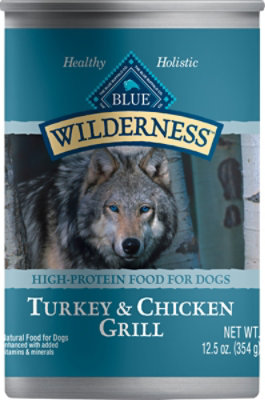 Blue Wilderness Dog Trky & Chkn Grill - 12.5 Oz - Image 2