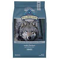 Blue Wilderness High Protein Natural Chicken Adult Dry Dog Food - 4.5 Lb - Image 3