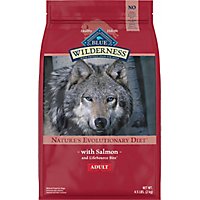 Blue Wilderness High Protein Natural Salmon Adult Dry Dog Food - 4.5 Lb - Image 2