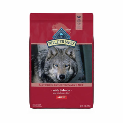 Blue Wilderness High Protein Natural Salmon Adult Dry Dog Food - 11 Lb - Image 3