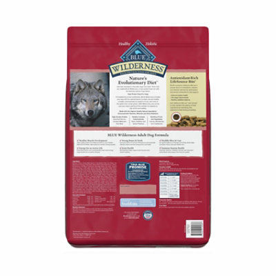 Blue Wilderness High Protein Natural Salmon Adult Dry Dog Food - 11 Lb - Image 6