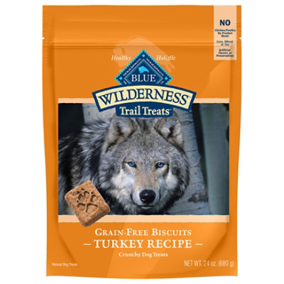 Blue Wilderness Dog Turkey Biscuits Value Size - 24 Oz