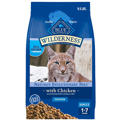 Blue Wilderness Adult Cat Indoor Chicken - 9.5 Lb - Image 1