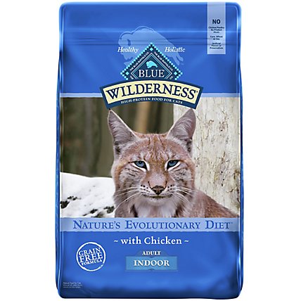 Blue Wilderness Adult Cat Indoor Chicken - 9.5 Lb - Image 1