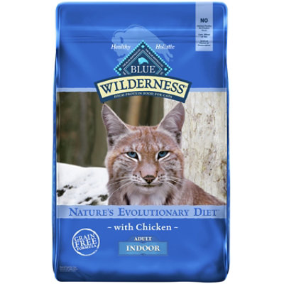 Blue Wilderness Adult Cat Indoor Chicken - 9.5 Lb