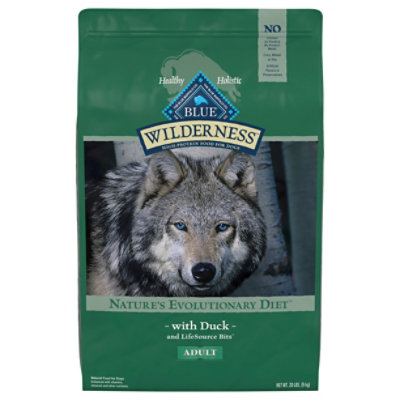Blue Wilderness High Protein Natural Duck Adult Dry Dog Food - 20 Lb - Image 3