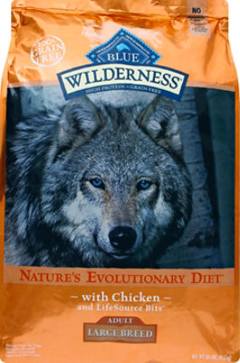 Blue Wilderness High Protein Natural Chicken Adult Large Breed Dry Dog Food - 20 Lb - Image 2