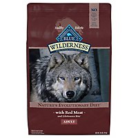Blue Wilderness High Protein Natural Red Meat Adult Dry Dog Food - 20 Lb - Image 1