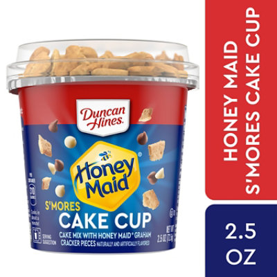 Duncan Hines Smores With Honey Maid Graham Crackers Cake Cup - 2.5 Oz