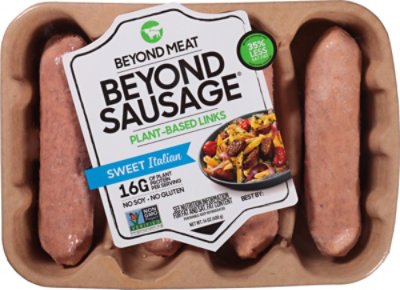 Beyond Meat Beyond Sausage Plant Based Sweet Italian Dinner Sausage Links - 14 Oz - Image 1