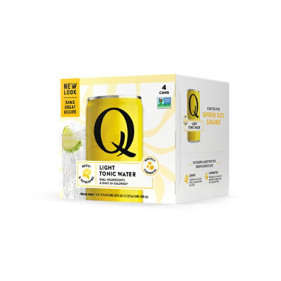 Q Mixers Premium Light Tonic Water - 4 - 7.5 Oz - Image 1