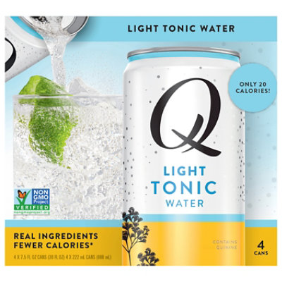 Q Mixers Tonic Water Light - 4-7.5 Fl. Oz.
