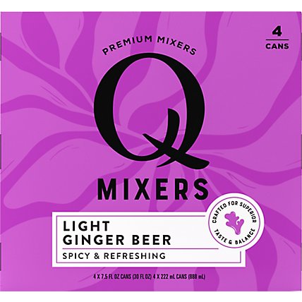 Q Mixers Ginger Beer Light - 4-7.5 Fl. Oz. - Image 6