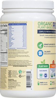 Organic Protein Vanilla - 18 Oz - Image 6