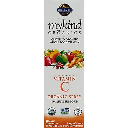 Mykind Vitamin C Spray Orangetangerine - 2 Oz - Image 2