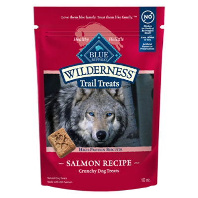 Blue Wilderness Dog Salmon Biscuit - 10 Oz