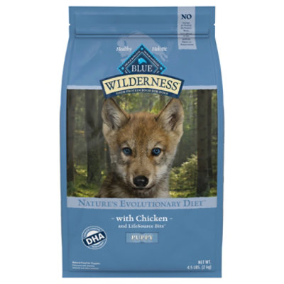 Blue Wilderness High Protein Natural Chicken Puppy Dry Dog Food