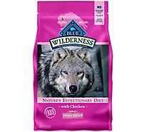 BLUE Wilderness Natures Evolutionary Diet Dog Food Adult Small Breed With Chicken - 4.5 Lb