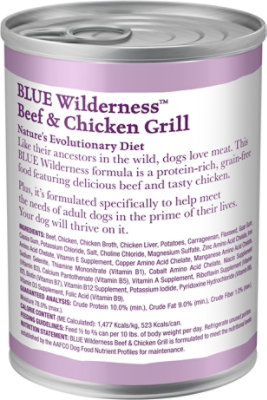 Blue Wilderness Dog Beef & Chicken Grill - 12.5 Oz - Image 5