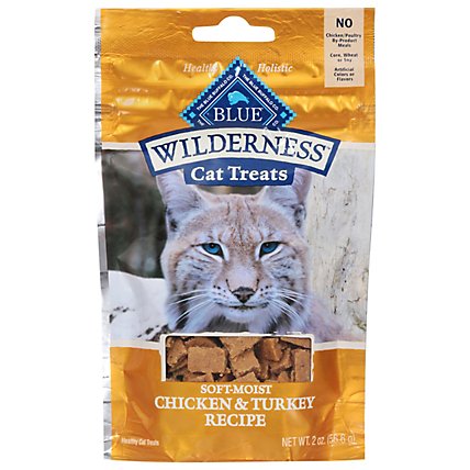 Blue Wilderness Cat Treats Chkn & Trky - 2 Oz - Image 2