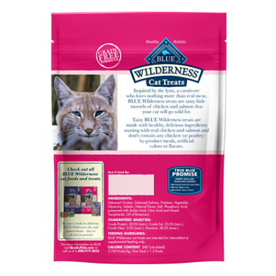 Blue Wilderness Cat Treats Chkn & Salmn - 2 Oz - Image 5